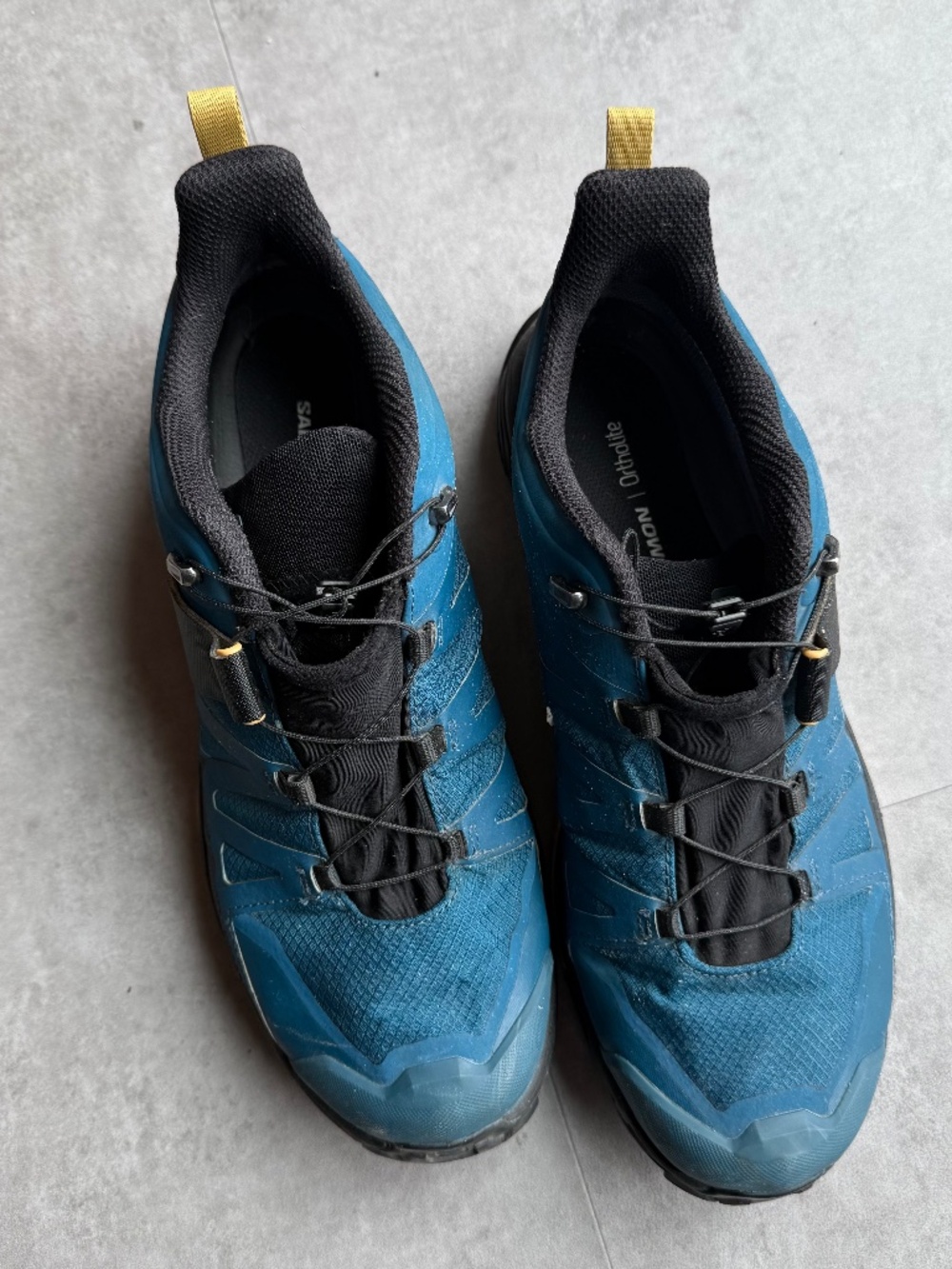 Salomon X Ultra 4 Goretex, men's US 9.5, blue-black